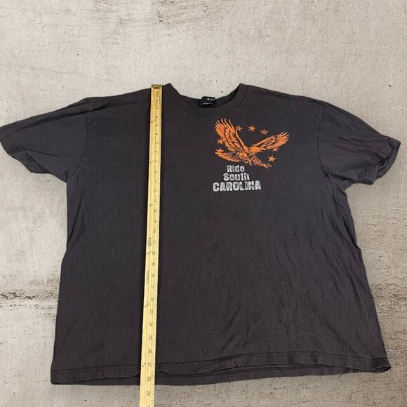 Vintage Harley Davidson T Shirt South Carolina Mens Size 2XL XXL Made in USA Y2K - Picture 8 of 8